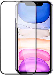 CASE 3D для Apple iPhone Xr/11 (черная рамка)